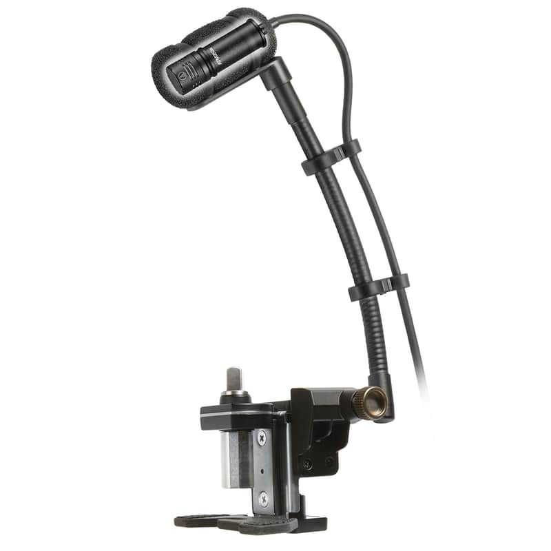 Audio-Technica Cardioid Condenser Microphone Cardioid Condenser Instrument Microphone (ATM350D) image 1