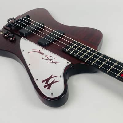 Gibson Nikki Sixx Thunderbird Bass-Shout at the Devil indeed- 2009 Trans Red image 2