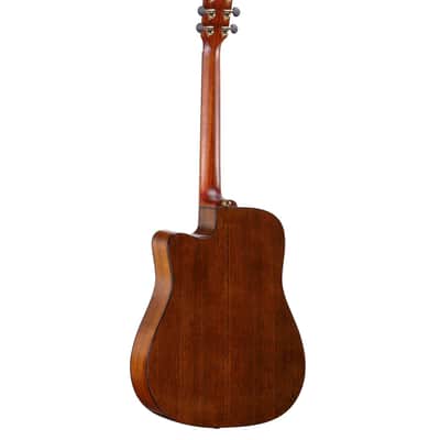 Alvarez MDA70WCEARSHB Masterworks Dreadnought All Solid AE. Sitka/Walnut w/Cutaway & Bevel Armrest w/ Flexi Case image 3