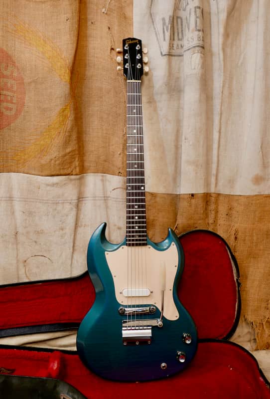 Gibson Melody Maker SG Body 1966 - Pelham Blue image 1