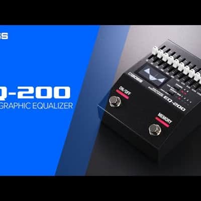 Boss EQ-200 Graphic Equalizer Pedal image 8