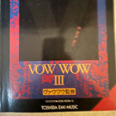 Vow Wow - III - Guitar and Bass tab / tablature Book - Japan image 1