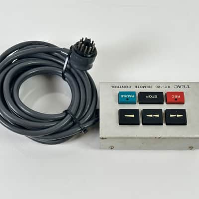 TEAC RC-120 Wired Remote Control for Reel-to-Reel Tape Recorder image 5