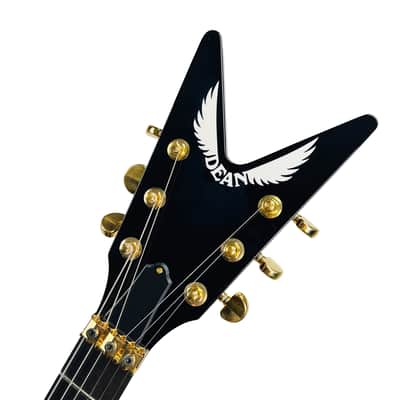 Dean USA Custom Shop ML Mahogany Floyd Rose Gold Hardware - Trans Brazilia image 8