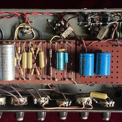 1968 Marshall JMP Super Bass 100 PLEXI Hendrix Page Kossoff image 12