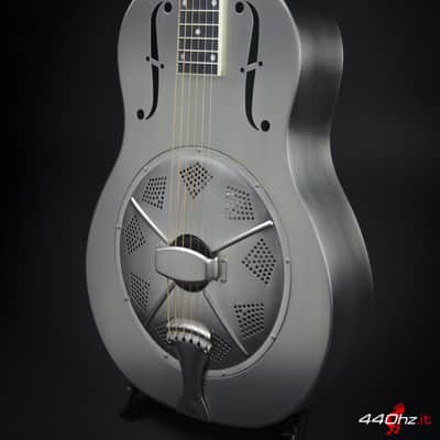 Republic Resolian Antique Steel Resonator Guitar image 2