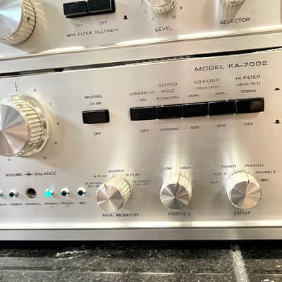Vintage Kenwood KA-7002 Solid State Integrated Stereo Amplifier; Tested imagen 3
