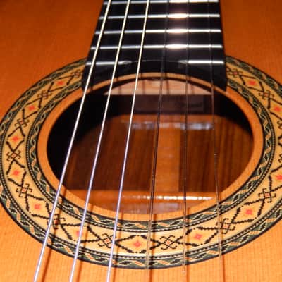 HAND MADE IN 2001 - TAKAMINE No10 - SWEET AND POWERFUL CLASSICAL CONCERT GUITAR image 5