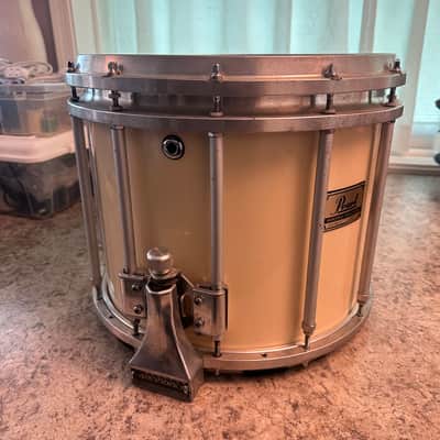 Immagine Pearl 14” Free Floating Marching Snare Drum 90’s - White - 2