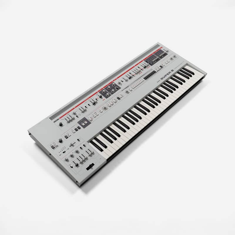UDO Audio Super 8 Polyphonic Hybrid Keyboard Synthesizer 2025 - Present - White image 1