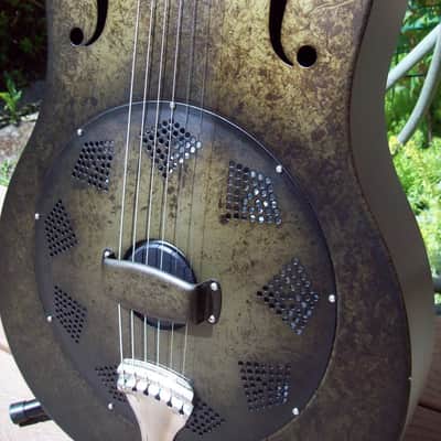 National Reso-Phonic NRP Black Rust B-Series 12 Fret 2023 Black Rust image 5