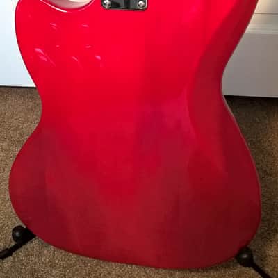 Hutchins Doodlebug -- Brand New Cond; 4 Humbuckers; Paisley & Red Transparent Finish; w/ New Gig Bag image 16