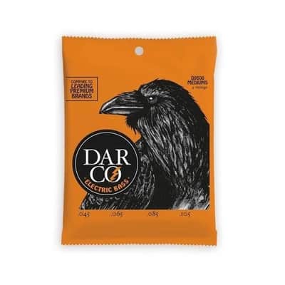 Darco Nickel Wound Electric Bass Guitar Strings, Medium, 45-105 - D9500 image 3