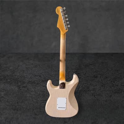 2026 Fender Custom Shop Postmodern Stratocaster Journeyman Relic – Aged White Blonde image 13