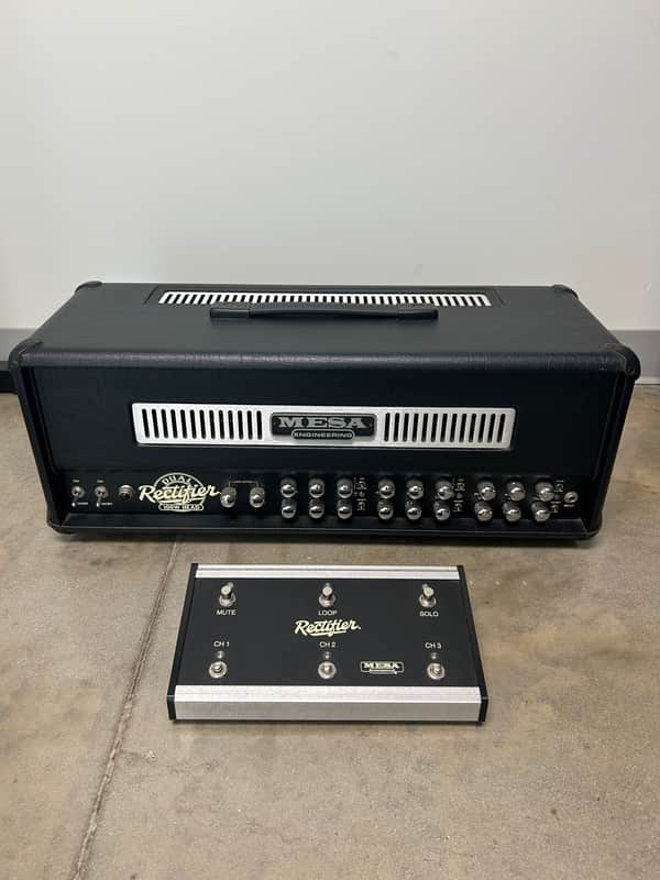 Mesa Boogie Dual Rectifier "Multi-Watt" 3-Channel 100-Watt Guitar Amp Head