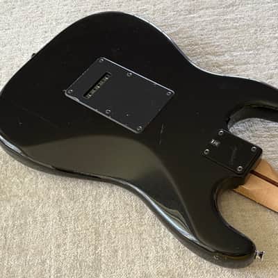 2015 Squier Bullet Stratocaster HSS w Tremolo Limited-Edition Electric Guitar Black Metallic image 16