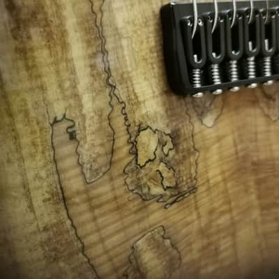 ESP E-II M-II 7-NT 7-String MIJ - Ebony FIngerboard, Dark Brown Natural Burst image 9