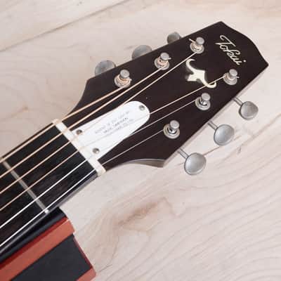 Tokai TEA-60S Acoustic Electric Guitar MIJ 1984 Spruce Top Vintage Made in Japan w/ Hard Case image 5
