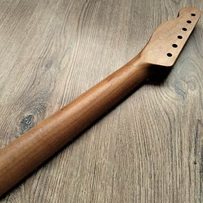 T-Style Compatible Roasted Maple Pro Guitar Neck Satin 22 Fret image 2