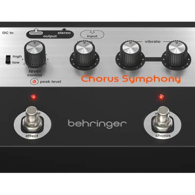 Behringer Chorus Symphony Pedal image 2