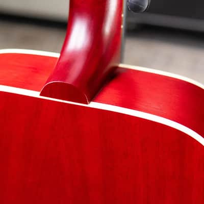 Gibson Hummingbird Special Acoustic/Electric Guitar - Satin Vintage Cherry Sunburst with Gig Bag image 9