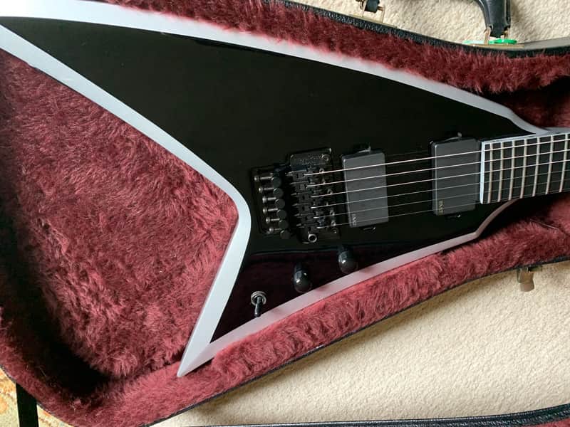 Washburn USA Custom shop HM series WV-548 Grey/black image 1