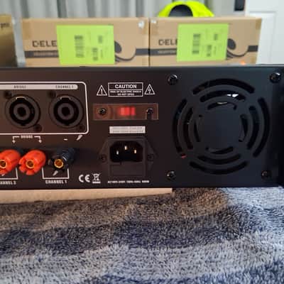 Gemini XGA-4000 Professional DJ/PA Live Sound Power Amplifier - Black image 9
