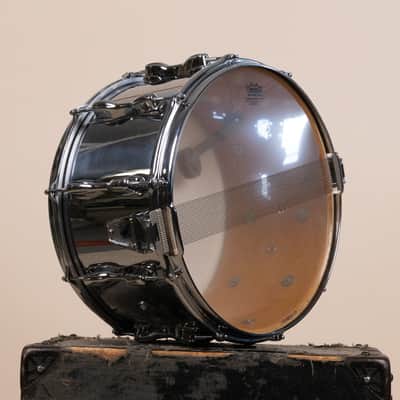 1980s Slingerland 8x14 Chrome Over Wood Magnum Snare Drum image 11