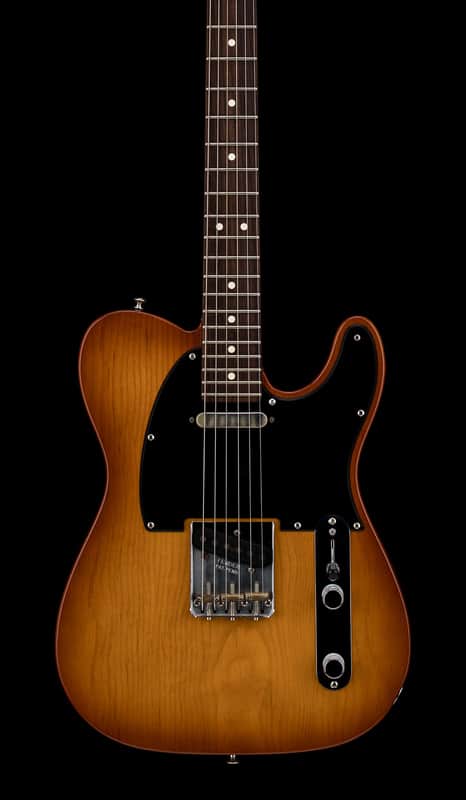 Fender American Performer Telecaster (2018) - Honey Burst #69229 with Gig Bag image 1