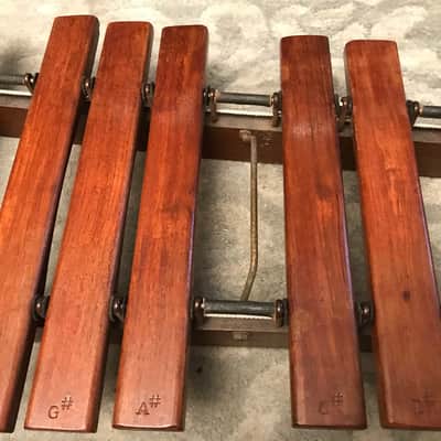 Deagan Marimba bars Rosewood #352  1920's-30's image 7