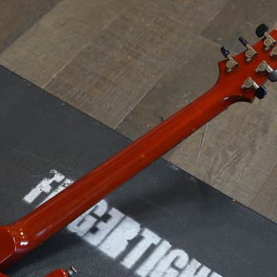 2000 PRS Custom 22 10 Top Electric Guitar Blood Orange + OHSC image 17