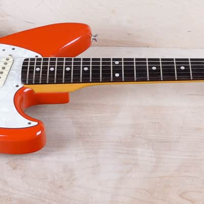 Fender Jag-Stang JT-95EX Kurt Cobain Designed MIJ 1995 Fiesta Red Original Version Fujigen Made in Japan w/ Bag image 2