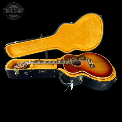 Used 2024 Gibson Custom Shop Jimmy Page Collector's Edition "Signed" 1964 SJ-200 Murphy Lab Light Aged Cherry Tea w/case TSU25248 image 21