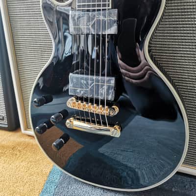 Epiphone Matt Heafy Les Paul Custom Origins 7-String Left-Handed 2023 - Ebony image 6