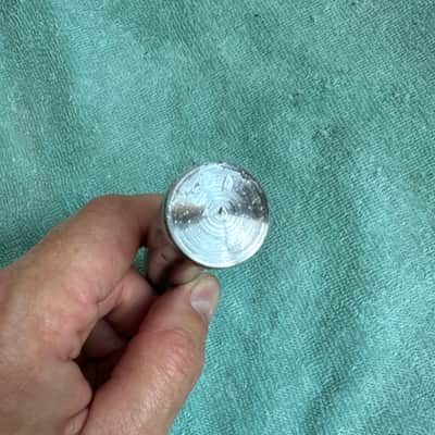 Ludwig Vintage Bass Drum 5” Rail Consolette Tom Mount Base Bracket Part 60s - Chrome image 6