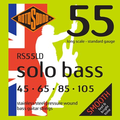 RS55LD Solo Bass 55 Linea Pressure Wound 45/105 Rotosound image 1