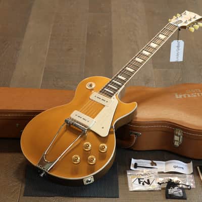 Unplayed! 2013 Gibson Les Paul 1952 Lester Electric Guitar All Gold + OHSC