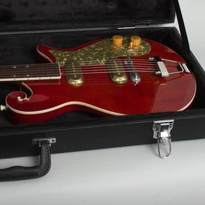 Premier E-722 Solid Body Electric Guitar (2025), ser. #03, original black tolex hard shell case. image 12