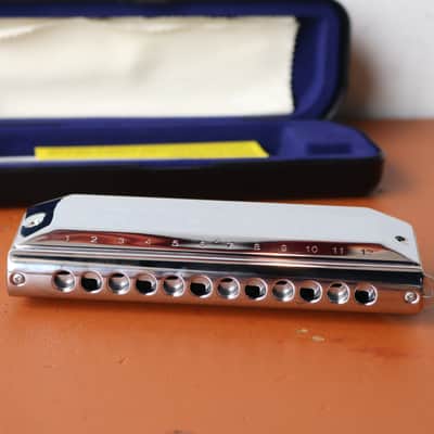 Chromatix Special made by M. SUZUKI Japan SCX-48 Key of C Harmonica image 5