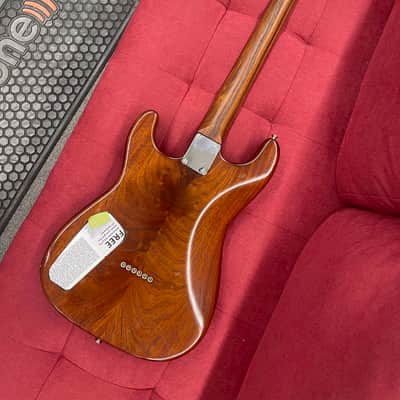 Easy E S-Style SSS Parts Guitar - Mahogany image 12
