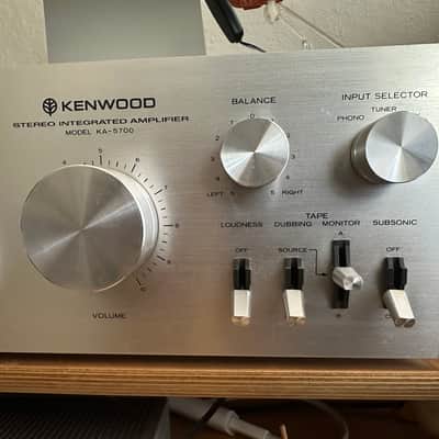 Kenwood KA-5700 Stereo Integrated Amplifier recapped restored imagen 2