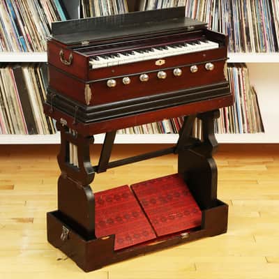 1950s Vintage Harmonium Modular Pump Organ Keyboard - Collapsable Foot Pedals - Excellent Condition image 1