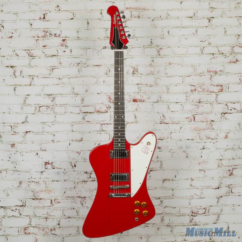 1995 Epiphone Firebird Cardinal Red MIK Made in Korea Electric