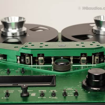 Akai GX-635D Reel-to-Reel Tape Deck Custom Green - Restored - 1 Year Warranty image 14