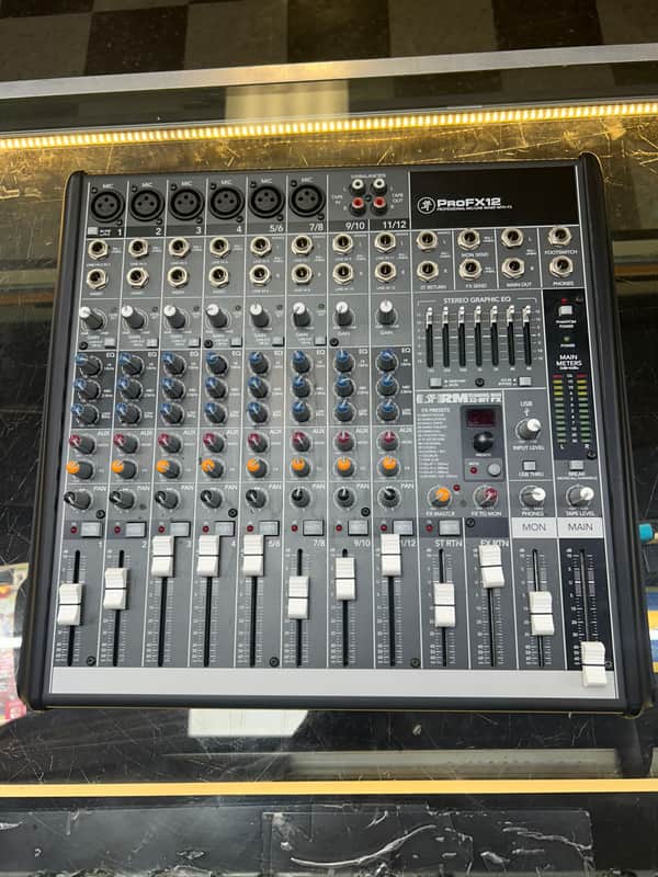 Mackie ProFX12 12-Channel Effects Mixer 2009 - 2015 - Dark Gray image 1
