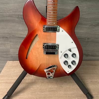 1996 Rickenbacker 330 Fireglo Electric Guitar w/ Case #2695 image 3