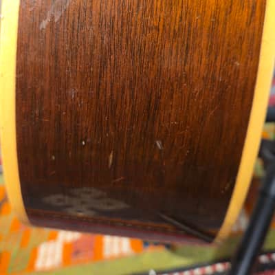 Vintage 1967 Epiphone FT-85 Serenader Natural w/ Original Chipboard Case image 17