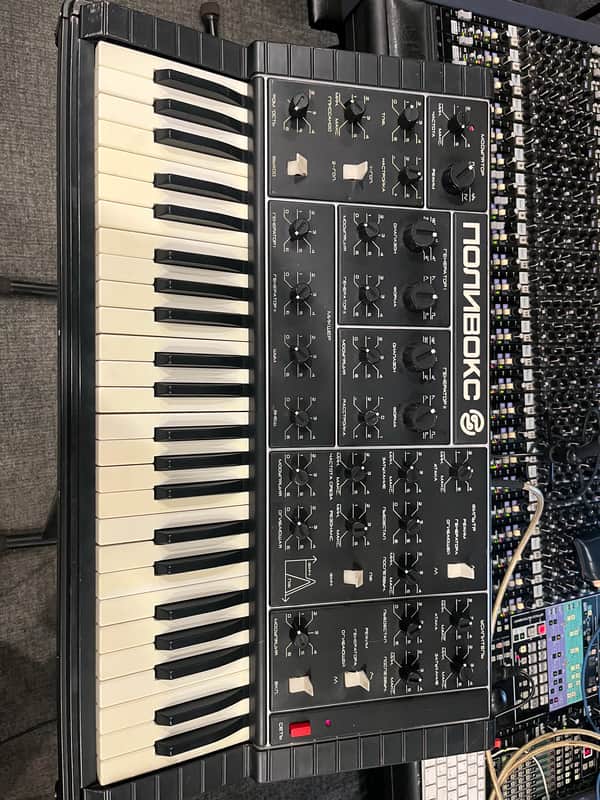 serviced Formanta Polivoks+MIDI-220v image 1