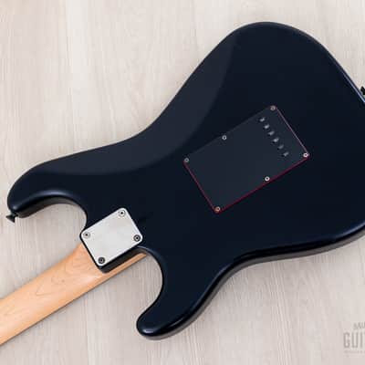 2020 Fender Stratocaster Noir SSS Limited Edition Matte Black, Japan MIJ image 15