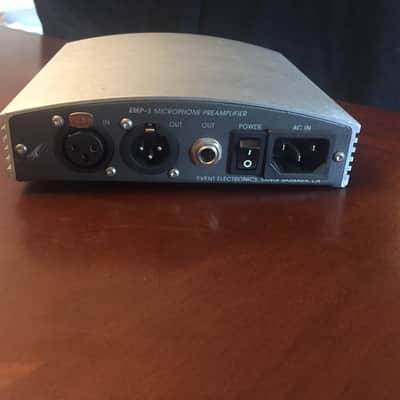 Event EMP-1 microphone preamp 60 dB of gain nice for ribbon mics excellent detail & clarity image 5